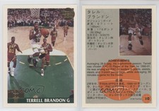 1991-92 Front Row Japanese Gold /500 Terrell Brandon #10 Rookie RC