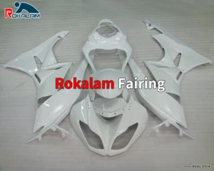 Kits de carenado de motocicleta blanco para ZX6R 2009 2010 2011 ZX-6R ZX636 09 10 11 - Imagen 1 de 1