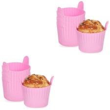 8 pz custodie per muffin in silicone stampi in silicone per cupcake stampi per cupcake stampi per cupcake stampi da forno