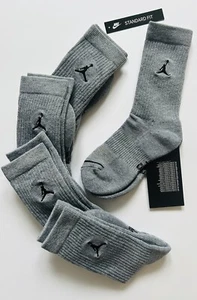 Nike Jordan Jumpman grau gepolsterte Baumwollsocken kleines Geschenk Kinder Junior - Bild 1 von 8
