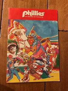 1973 PHILADLEPHIA PHILLIES VS. PITTSBURGH PIRATES BASEBALL PROGRAM SCORE CARD - Picture 1 of 3
