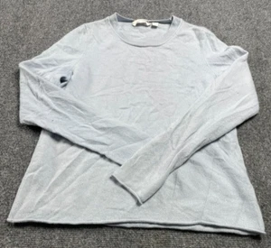 Hugo Boss Men's Gray Sweater Pure Cashmere Full Sleeve Crewneck Size L - Picture 1 of 17