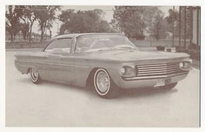 Mike Budnick's Custom 1960 Pontiac Ventura - Penny Arcade tarjeta de exhibición - Imagen 1 de 2