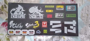 Splatoon 3 Sticker Set - My Nintendo Rewards - Unopened - Picture 1 of 2