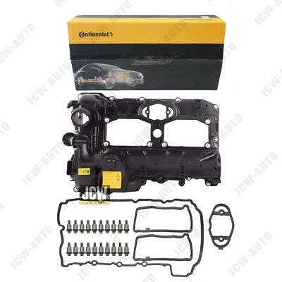 Engine Valve Cover w/Gasket Fits BMW 320i 328i 528i X3 X5 X1 Z4 2.0L 11127588412 — 第 1/4 张图片