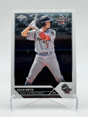 2023 Topps Pro Debut Chrome #PDC-94 ZACH NETO - Image 1 of 2