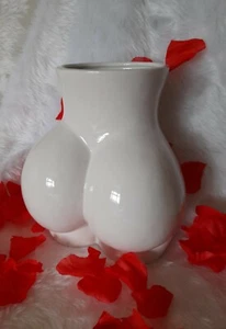 Freche große 23 cm Bodenvase Keramik Curvy Vase weiblicher Hintern. Schönes Geschenk - Bild 1 von 10