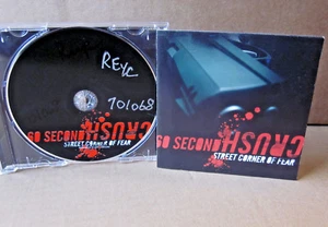 60 SECOND CRUSH rock Street Corner Fear CD Detroit Michigan "Murder In Ohio" - Picture 1 of 2