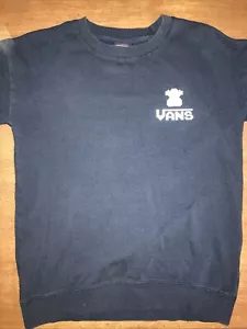 Vans X Nintendo Men’s Super Mario Game Over Pixelated Sweatshirt Black - Picture 1 of 6