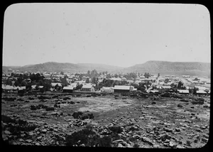 PANORAMIC VIEW OF BLOEMFONTEIN C1900 Magic Lantern Slide BOER WAR SOUTH AFRICA - Picture 1 of 3