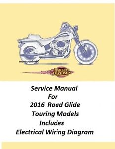 2016 Harley Davidson Road Glide Touring Models Service Manual