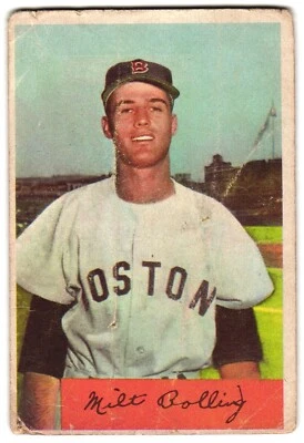 Milt Bolling 1954 Bowman MLB Card # 130-Set Filler - Image 1 of 2