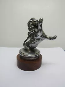 VINTAGE 1926 FRANKLIN AURA VINCIT LION HOOD ORNAMENT RADIATOR ORIGINAL RARE - Bild 1 von 7