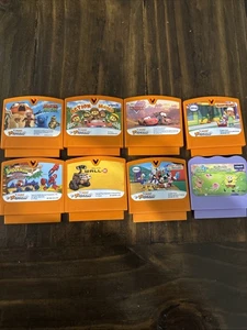 Lot of 8 VTech V.Smile Motion Game Cartridges - Disney, Marvel, Nick Jr. - Picture 1 of 9