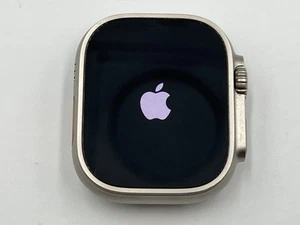 Apple Watch Ultra A2622 MNHC3LL/A 49mm 32GB WiFi+LTE Unlocked Titanium Used - Picture 1 of 6