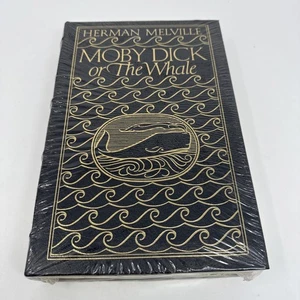 Moby Dick or The Whale Herman Melville Easton Press Hardcover- NEW SEALED - Picture 1 of 6
