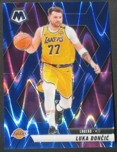 Luka Doncic 2024-25 Panini Mosaic Blue Seismic Prizm Parallel #100 (24/149) Kobe - Picture 1 of 2