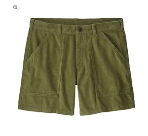 NWT Patagonia Men’s Sz 33 Corduroy Organic Cotton Cord 6” Utility Short Hiking - Picture 1 of 6