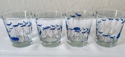 Vasos de whisky Beechcraft Aviation Rocks de colección - Libbey - Aviación - Juego de 4 Foto 1 de 4