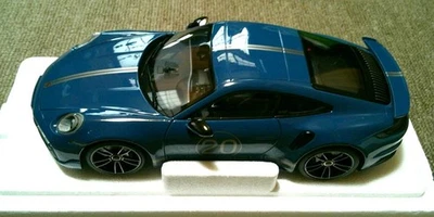 Minichamps 1/18 Porsche 911 (992) Turbo S pressofuso auto porte apribili comp... - Immagine 1 di 4