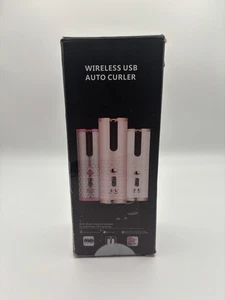 Rizador de Pelo LCD Inalámbrico Giratorio Automático Waver Rizador Cerámica Inalámbrico - Imagen 1 de 6