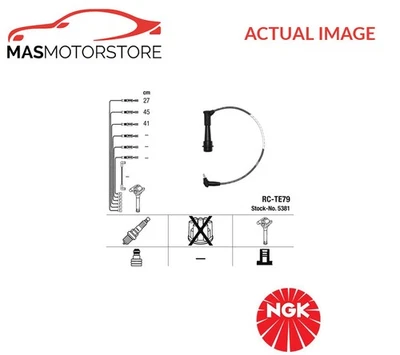 IGNITION CABLE SET LEADS KIT NGK 5381 P FOR LEXUS GS,IS I,IS 161KW,163KW,157KW - Image 1 of 4
