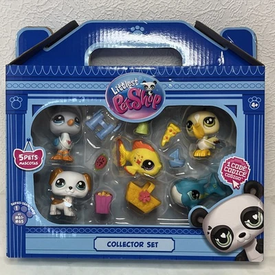 Nuevo paquete de 5 bestias de playa para coleccionistas de Littlest Pet Shop juguetes raros gran regalo  Foto 1 de 4