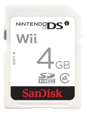 SanDisk 4GB Gaming SD Card For Nintendo DSi Pack For DS Memory Expansion 7E - Image 1 of 3