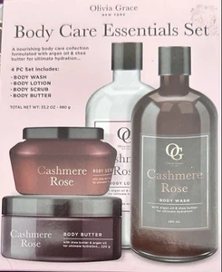 Olivia Grace Body Care Essentials Set-4-Piece Set | Cleanse, Hydrate & Refresh - Picture 1 of 1