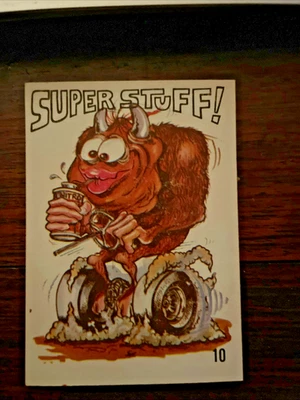 Super Stuff! - 1969 Donruss Odd Rods #10 - Image 1 of 2
