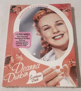 Deanna Durbin Sweetheart Pack (DVD, 2004) 6 Classic Movies BRAND NEW SEALED - Foto 1 di 4