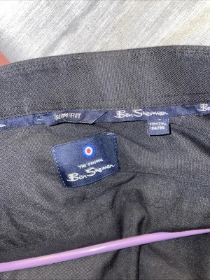 Camisa de vestir Ben Sherman para hombre XL tejido canasta Dobbie Foto 1 de 3