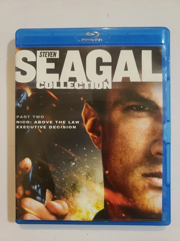 Nico - Above The Law &, Executive Decision STEVEN SEAGAL Blu-Ray Excellent Con  - Image 1 of 4