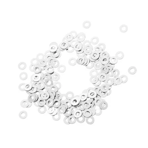 200 Stück Brillenschraube Reparatur Brille Flach Pad Gestell Dichtung Abstandshalter - Bild 1 von 12