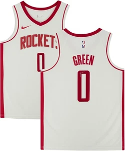 Jalen Green Houston Rockets Signed #0 2021 Nike Association Swingman Jersey - Picture 1 of 4