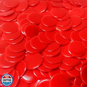 MR CHIPS Kunststoff Bingo Chips für Spiele 1000 Stück Beutel - solide und transparent - Bild 1 von 5