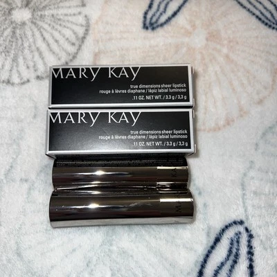 Mary Kay True Dimensions Sheer Lipstick Posh Pink #081720 NIB Lot Of 2 Freeship - Image 1 of 4