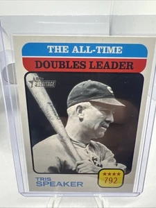 2022 Topps Heritage Sp Tris Speaker 476. J - Picture 1 of 2