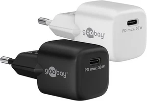USB-C™ PD GaN Schnellladegerät Nano (30 W) weiß; 1x USB-C™-Anschluss (Power Deli - Bild 1 von 1