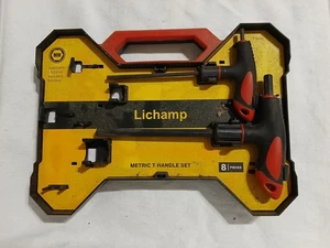 Lichamp T Handle Allen Wrench Set Metric Meter Thandle Tee Handle Incomplete - Picture 1 of 2
