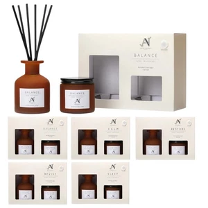 Candle & Diffuser Gift Set  120g 20Hrs Burn time Candle & 100ml Diffuser Home  - Picture 1 of 16