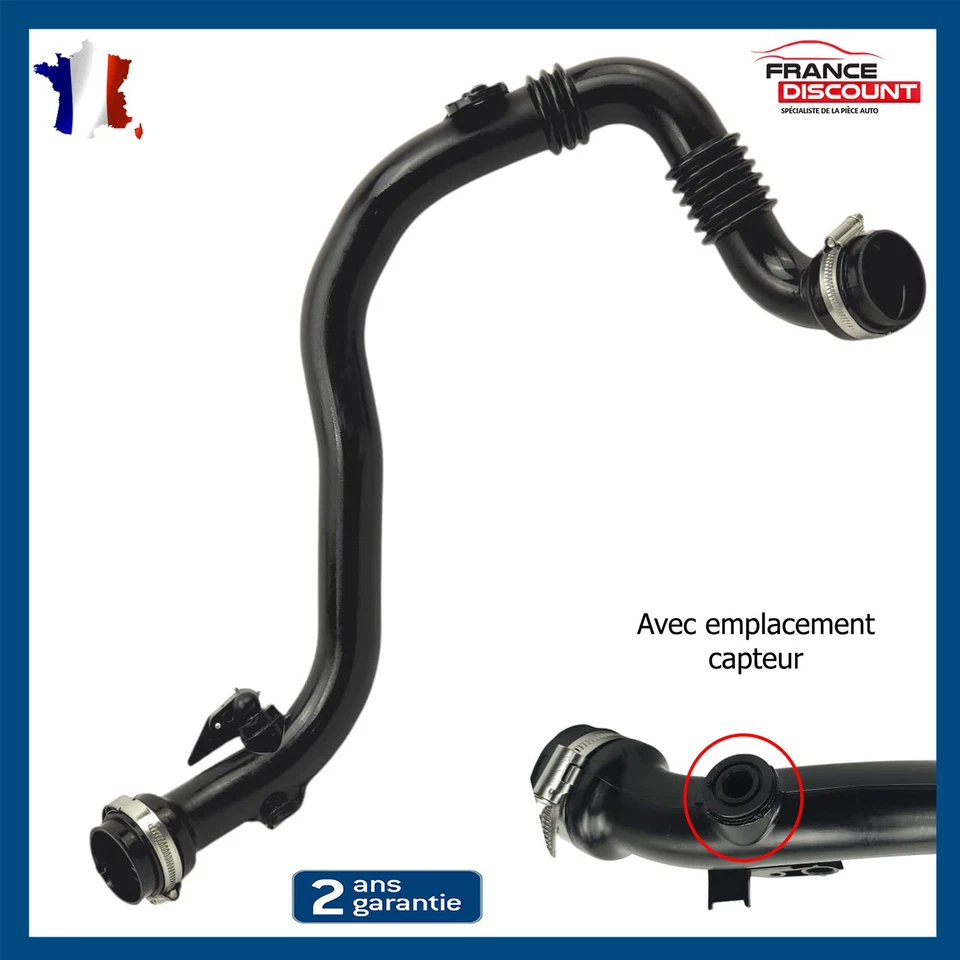 Durite de Turbo Turbocompresseur pour RENAULT CLIO III 1.5 dCi - 8200468372 - Photo 1/4