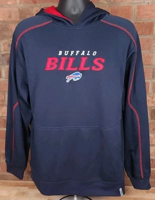 Buffalo Bills NFL Sudadera con Capucha Reebok Azul Pullover Sudadera Para Hombre Mediana Foto 1 de 4
