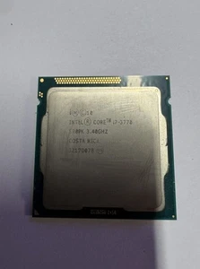 Intel 3rd Gen Core i7-3770 SR0PK 3.40GHz (Turbo 3.90GHz) 4-Core 8M LGA-1155 CPU - Bild 1 von 2