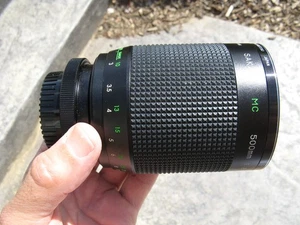 Tokina 500mm Sakar F8 Mirror Camera Lens T-CAF mount - Picture 1 of 7