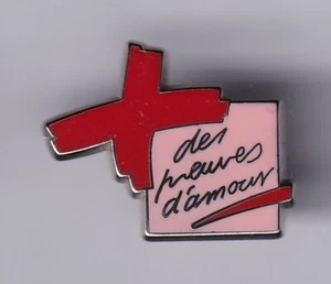 RARE PINS PIN'S .. ONG MEDECINE CROIX ROUGE FRANCAISE ROSE ARTHUS BERTRAND ~FS - Bild 1 von 1