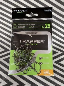 Trapper Tackle Dropshot, Live Bait, Finesse Angelhaken Größe 3/0 (25er-Pack) - Bild 1 von 2
