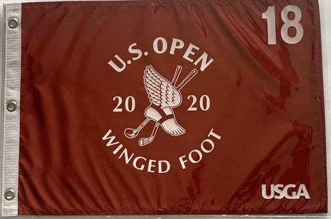 US Open 2020 Winged Foot Championship Silk  Screened - Beautiful USGA Cover