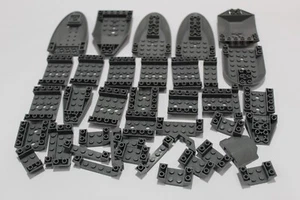 LEGO 39 tejas piedras inclinadas casco cabina avión nuevo gris oscuro #3857 - Imagen 1 de 1