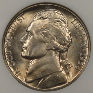 1938-S Jefferson Nickel NGC MS-67 Old Fattie Holder - Picture 1 of 4